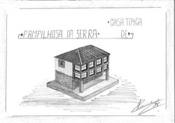Título: "Casa Típica de Pampilhosa da Serra"