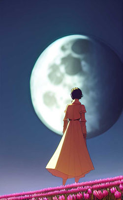 Título: "Perdida na Solidão De Um Luar"