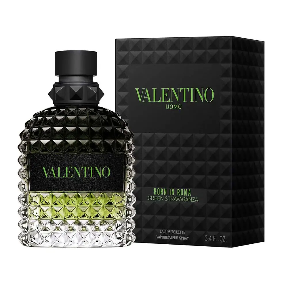 Valentino Uomo Born In Roma Green Stravaganza EDT 100ml.