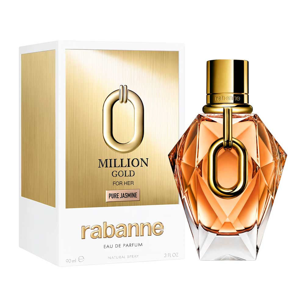 Million Gold For Her Pure Jasmine by Paco Rabanne  EDP 90ml.