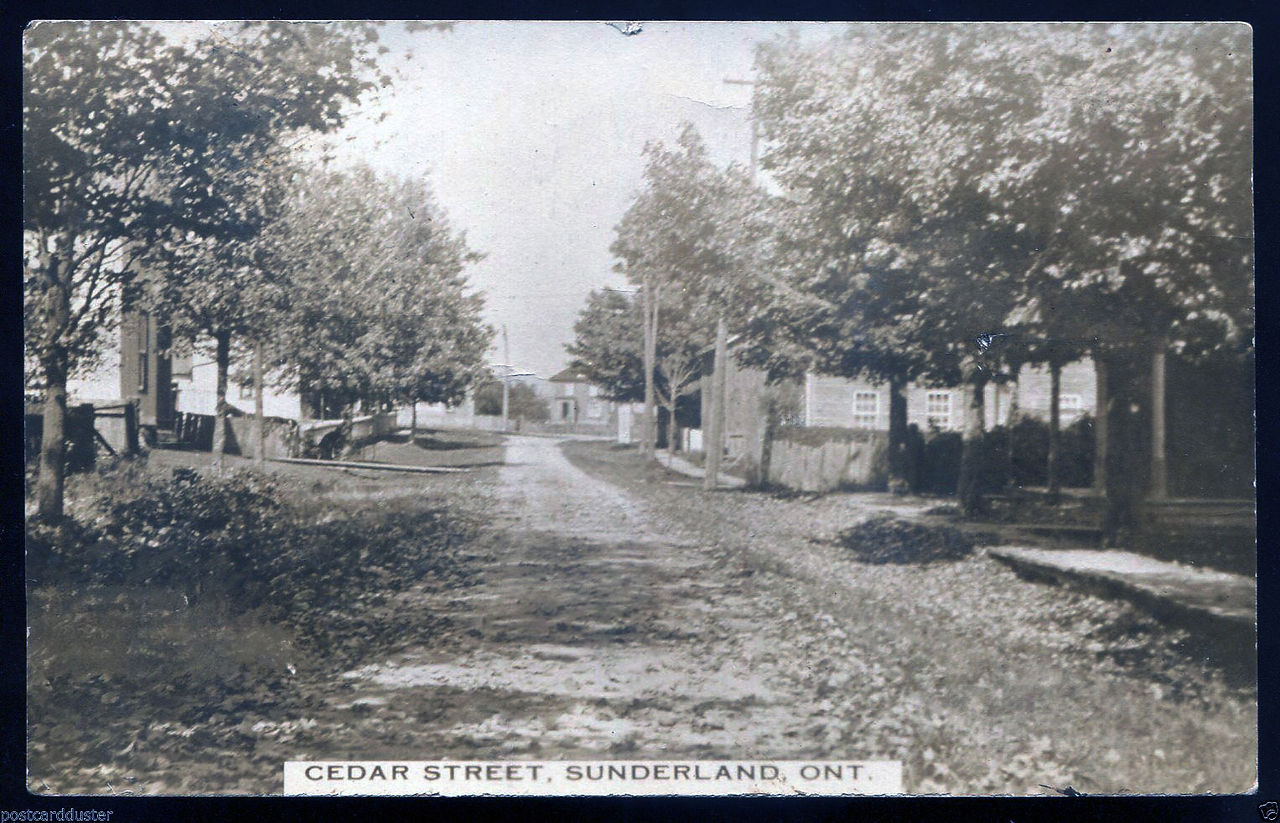 Cedar Street, Sunderland, ON