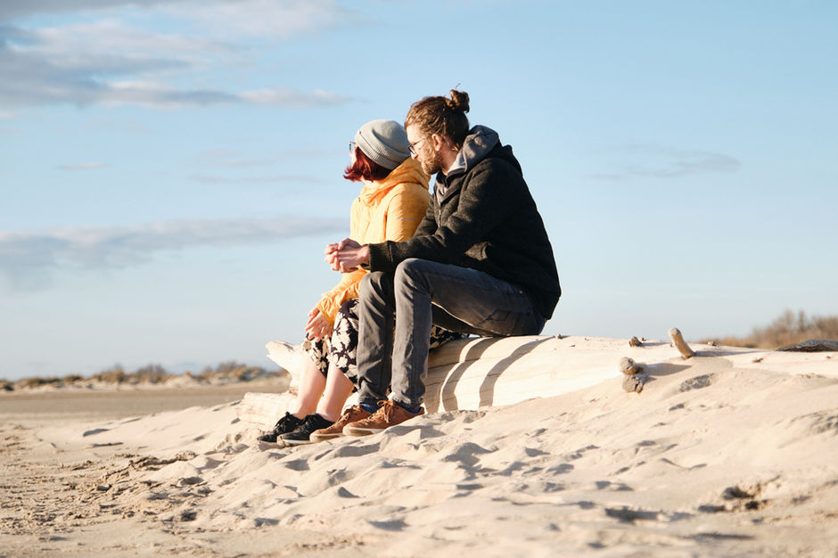 Am Plage de Piemanson in der Camargue