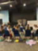 Children's choir rehearsal