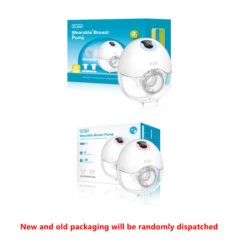 Thumbnail: Wearable Breast Pump Hands Free Electric Breast Pumps Comfort Milk Collector Lig
