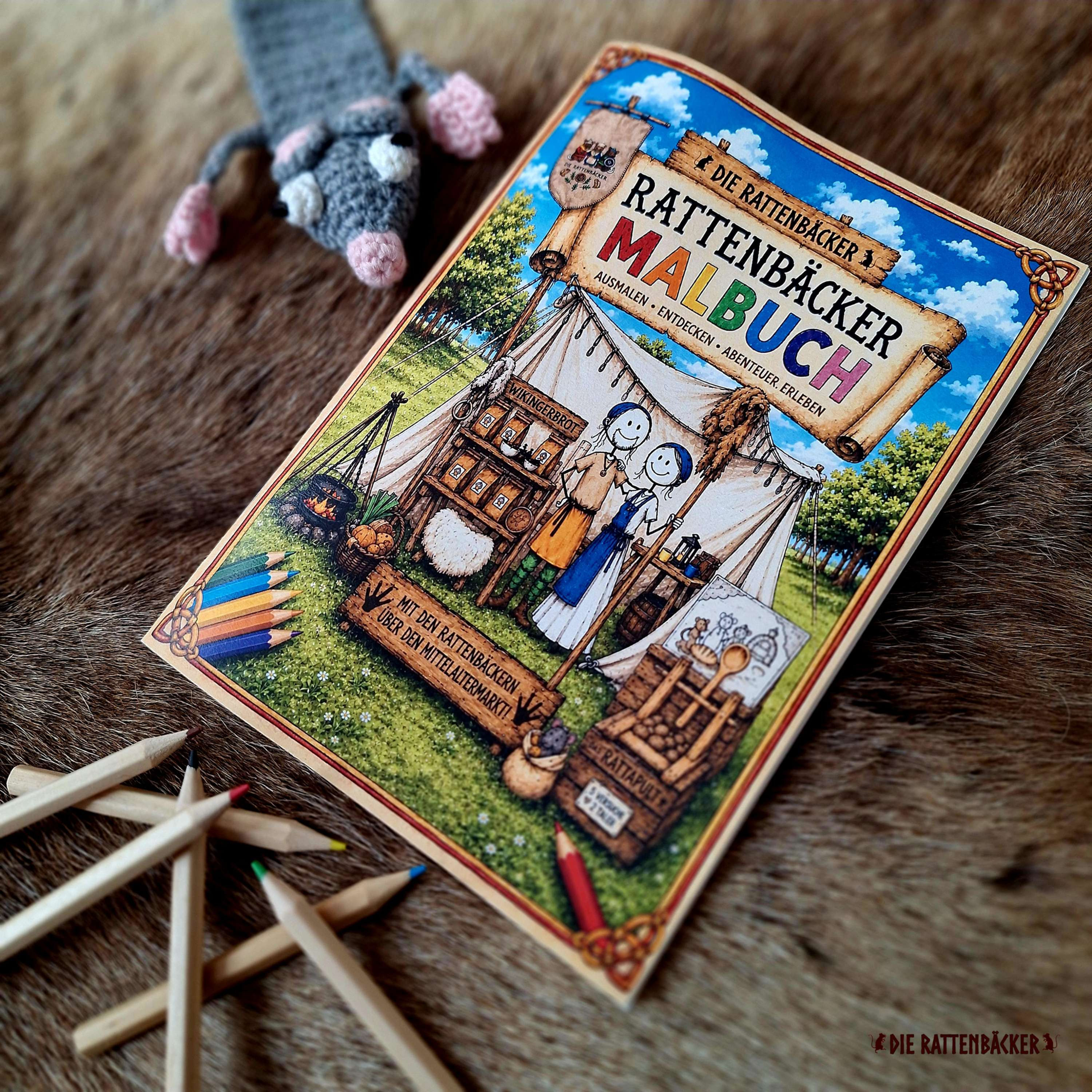 Rattenbäcker Malbuch