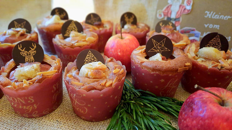 Bratapfelmuffins, Bratäpfel, Muffins, Bratapfel, Foodblog, Rezept, Rezepte, Marzipan, Kuestencookie, Küstencookie, Nordfriesland, Schleswig-Holstein, Backschule, Backkurse