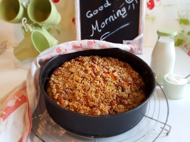 Süß und lecker in den Tag - oder:Kuchen zum Frühstück? 🥛