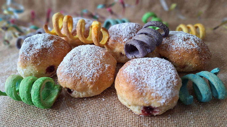 Ofenkrapfen, Quarkkrapfen, ohne Hefe, Ofenberliner, Faschingsgebäck, Karneval, Fastnacht, Fasnacht, Fasching, backen, Rezept, Rezepte, Küstencookie, Kuestencookie, Nordfriesland, Foodblog