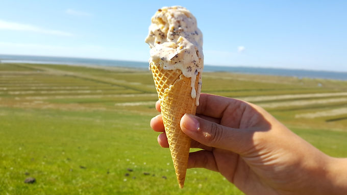 Jahrestag und das einzigartige Küstencookie-Eis + Grundrezept Vanilleeis (ohne Eismaschine) 🍪🍦