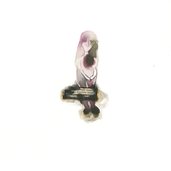 Illustration of a little girl with red hair