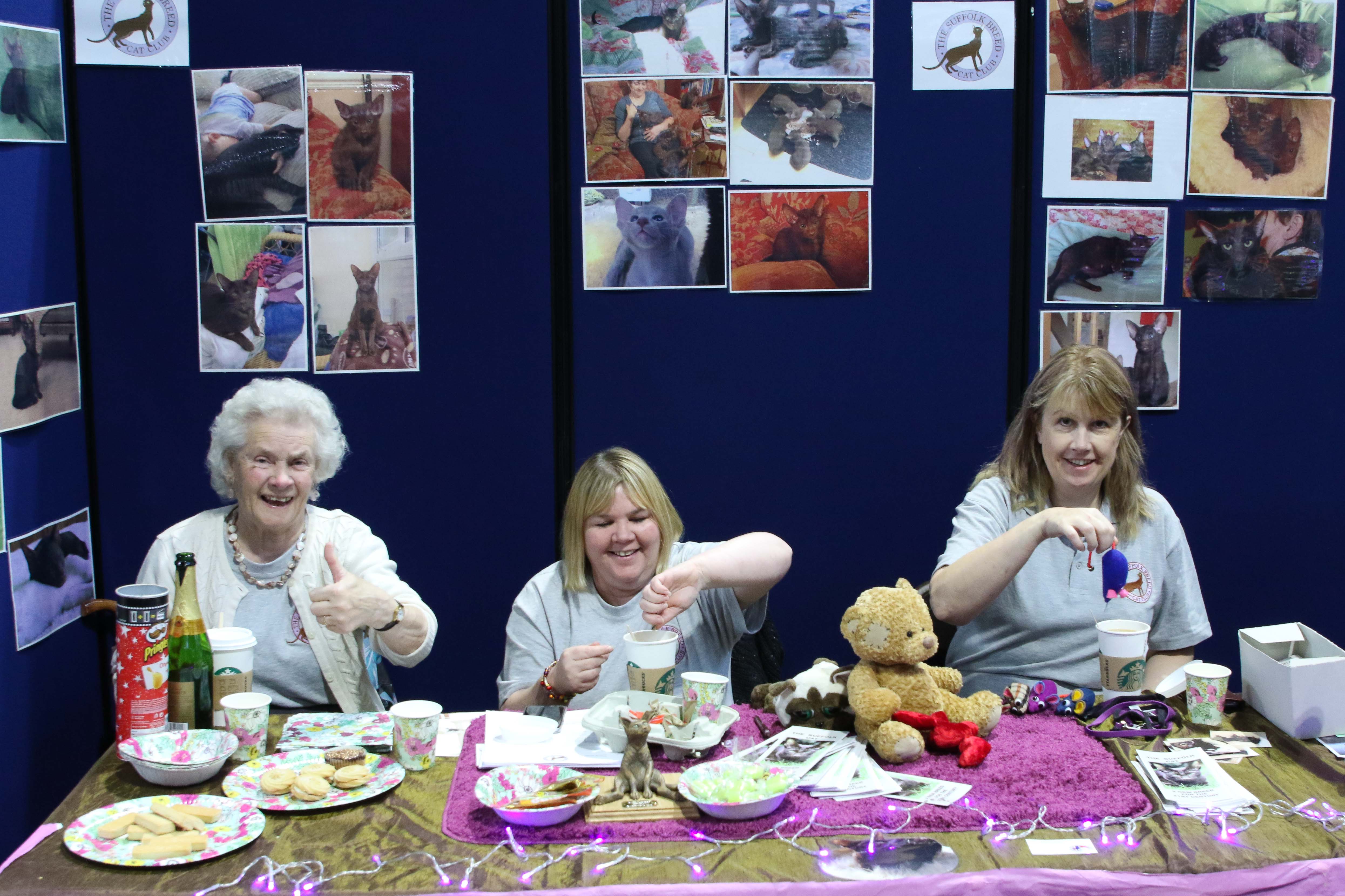 Well earned tea break!