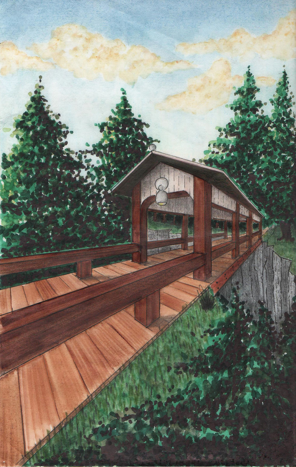 Ponte escondida