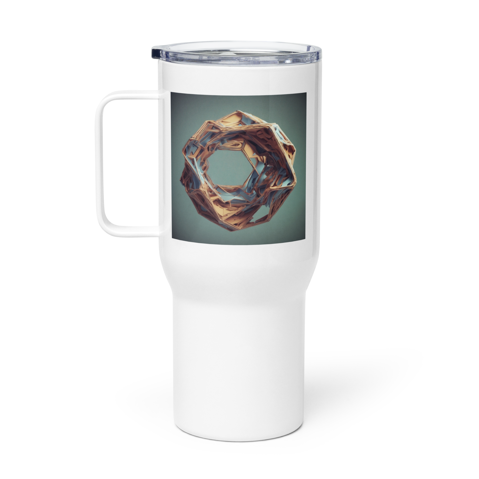 Travel Mug with a Handle