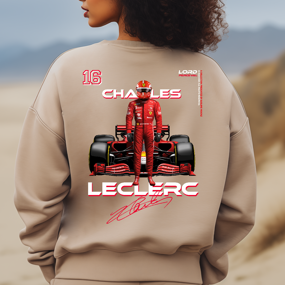 Charles Leclerc Formula 1 Sweatshirt/Shirt/Hoodie Ferrari