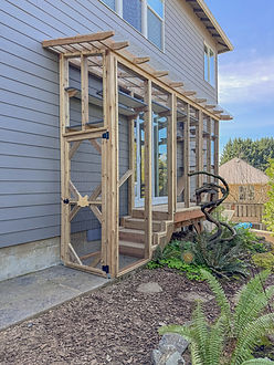 Tigard, OR catio built by The Catio Company.