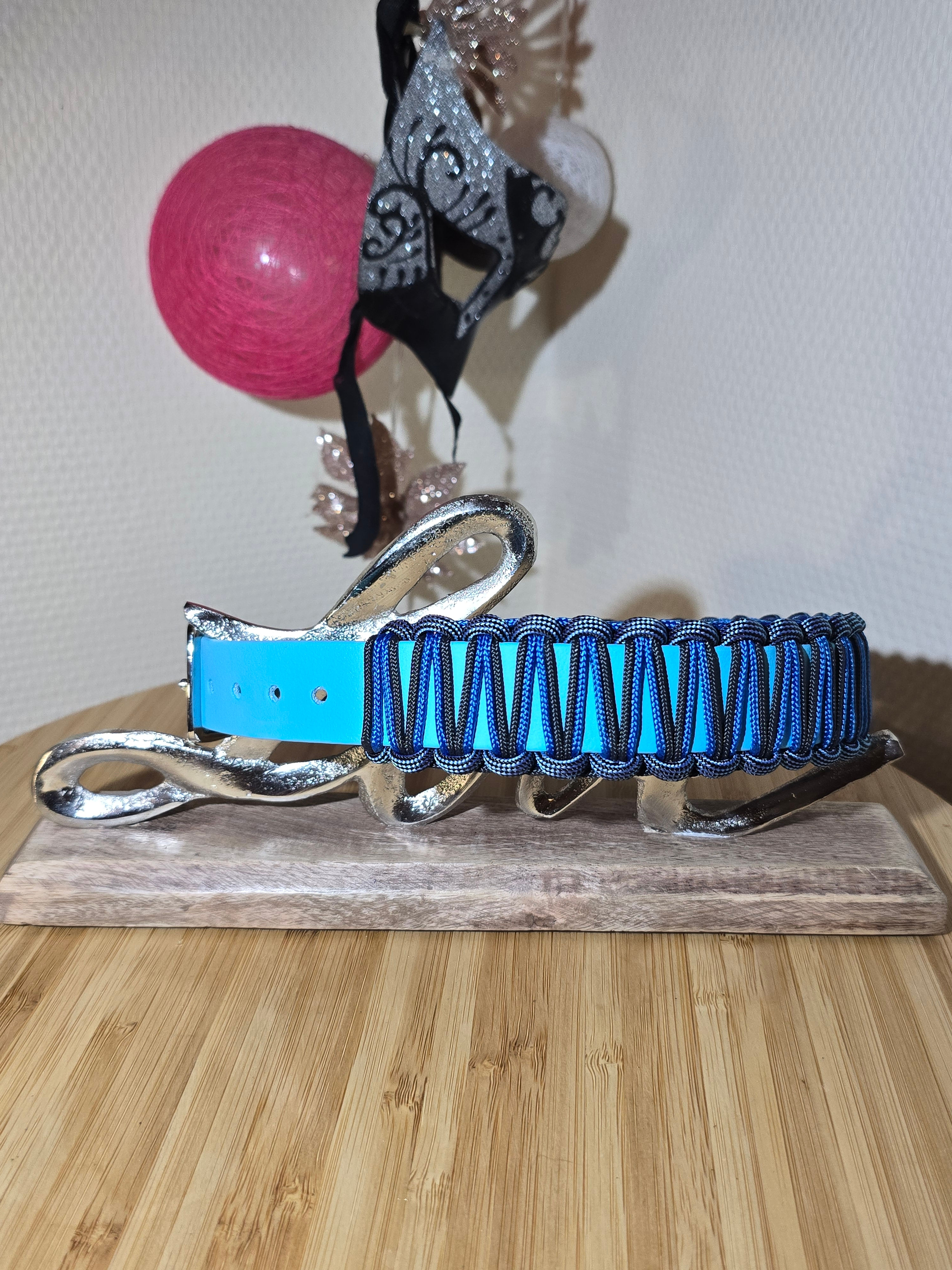 Collier biothane et paracord