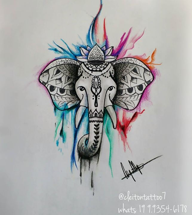 #elefante  #watercolors