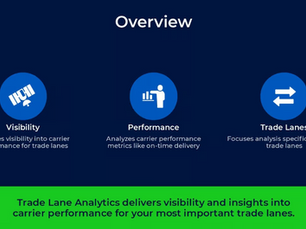 Trade Lane Analytics