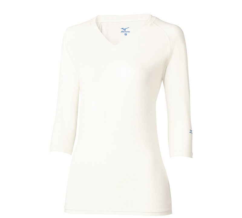 Thumbnail: Mizuno 3/4 Sleeve Underscrub Womens