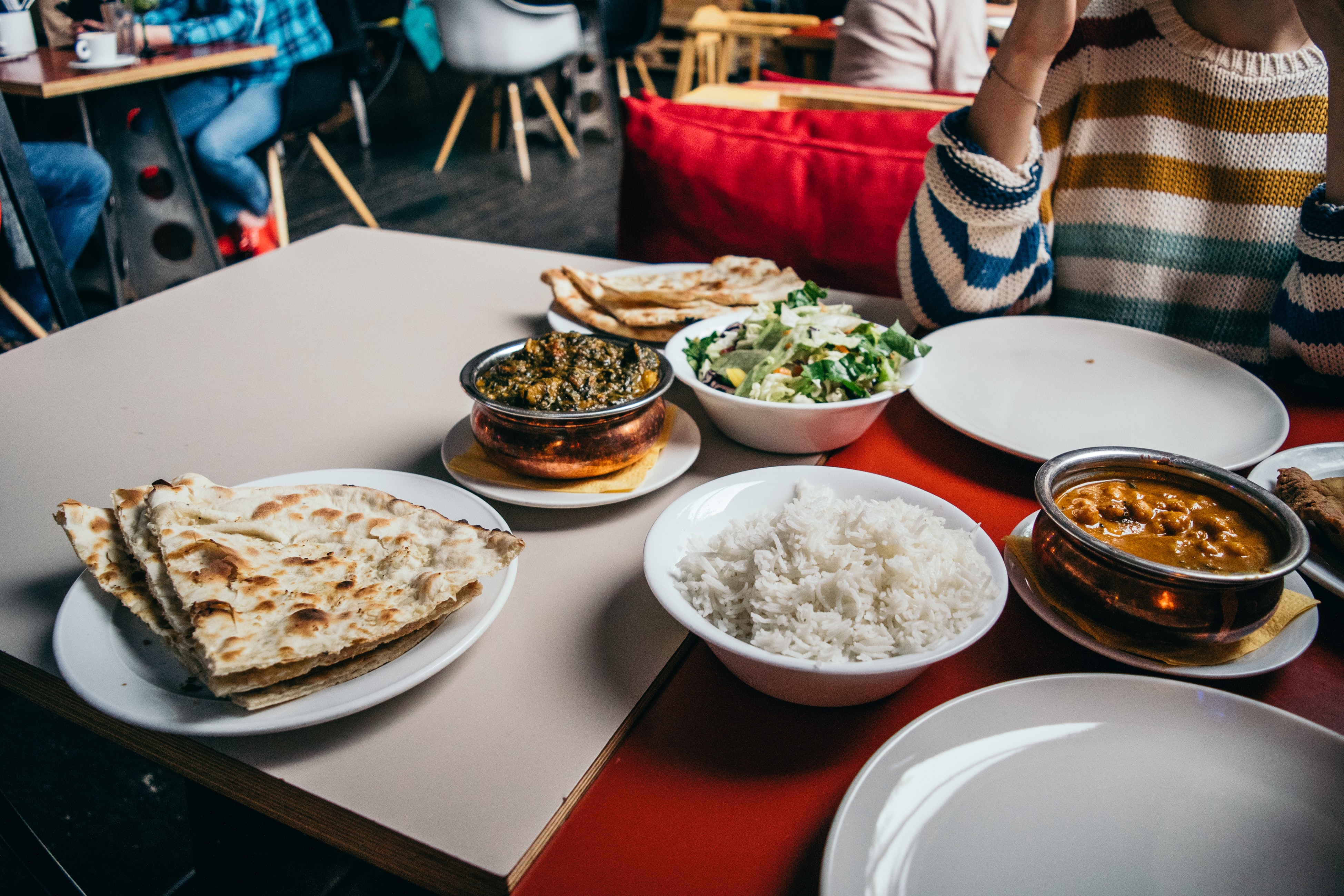 Arranged Food and Objects