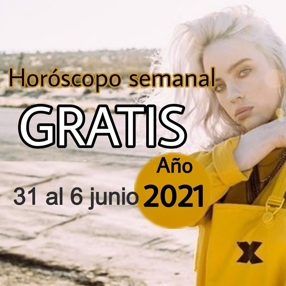 HORÓSCOPO SEMANAL
