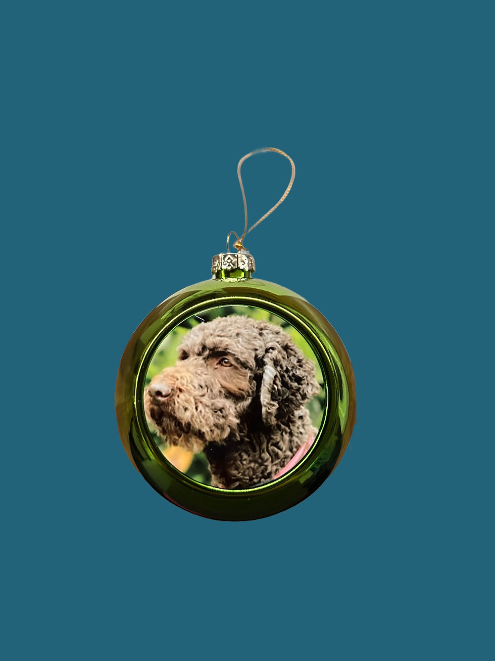 Personalised Dog Photo Christmas Bauble