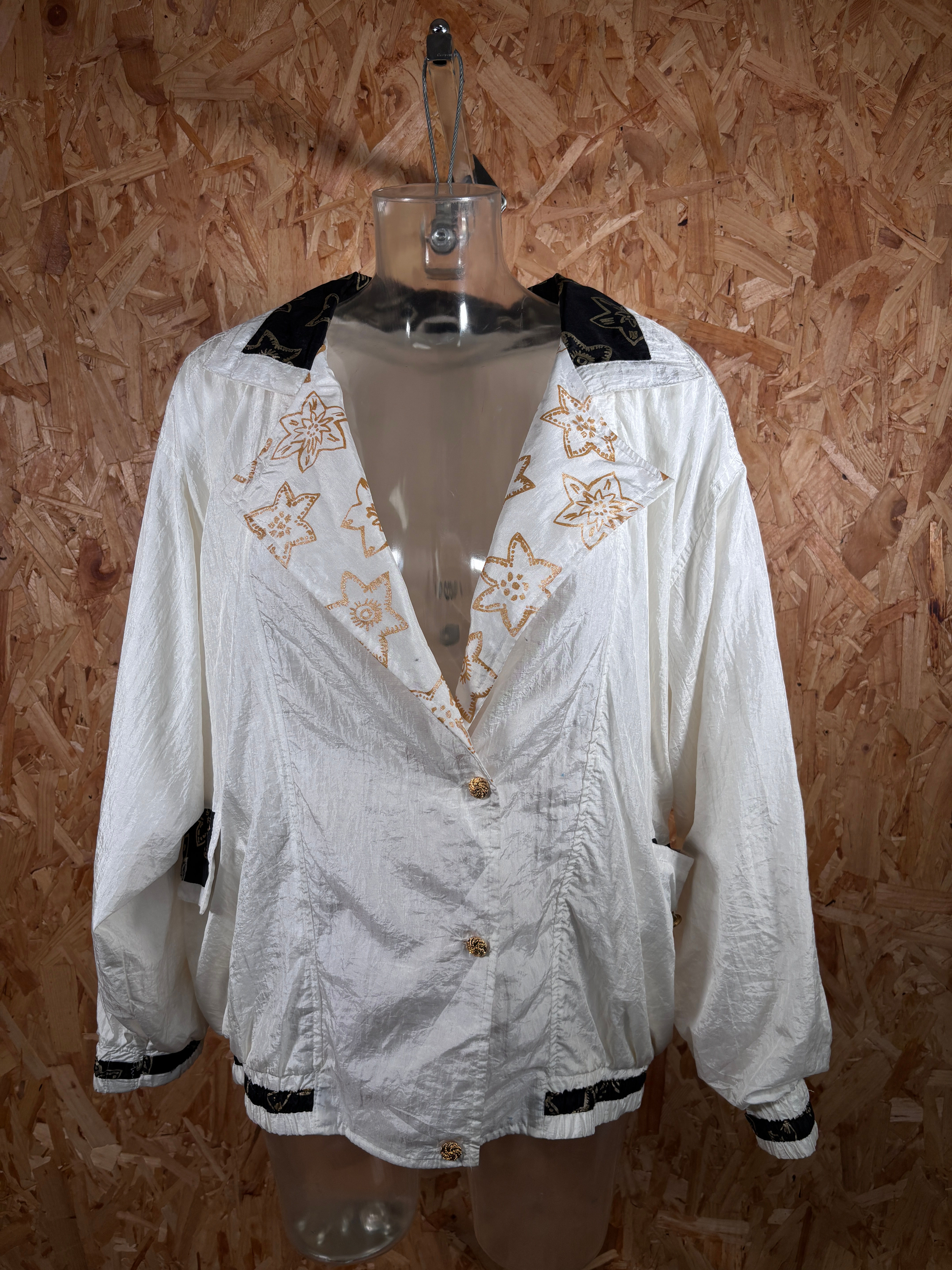 80’s / 90’s metallic detailed windbreaker 