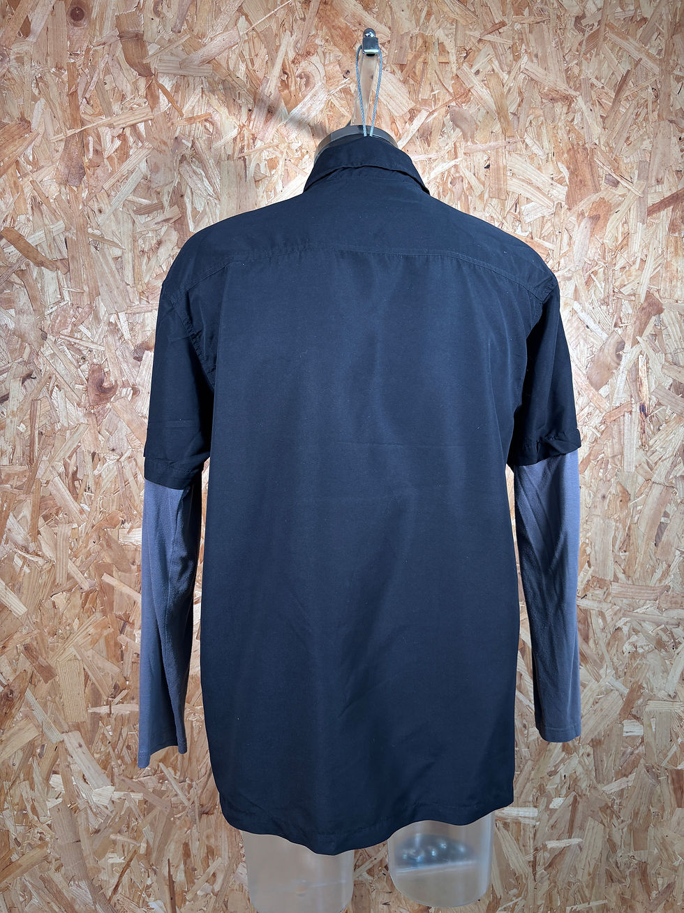 Miniaturbild: Long sleeve black Y2K dragon shirt