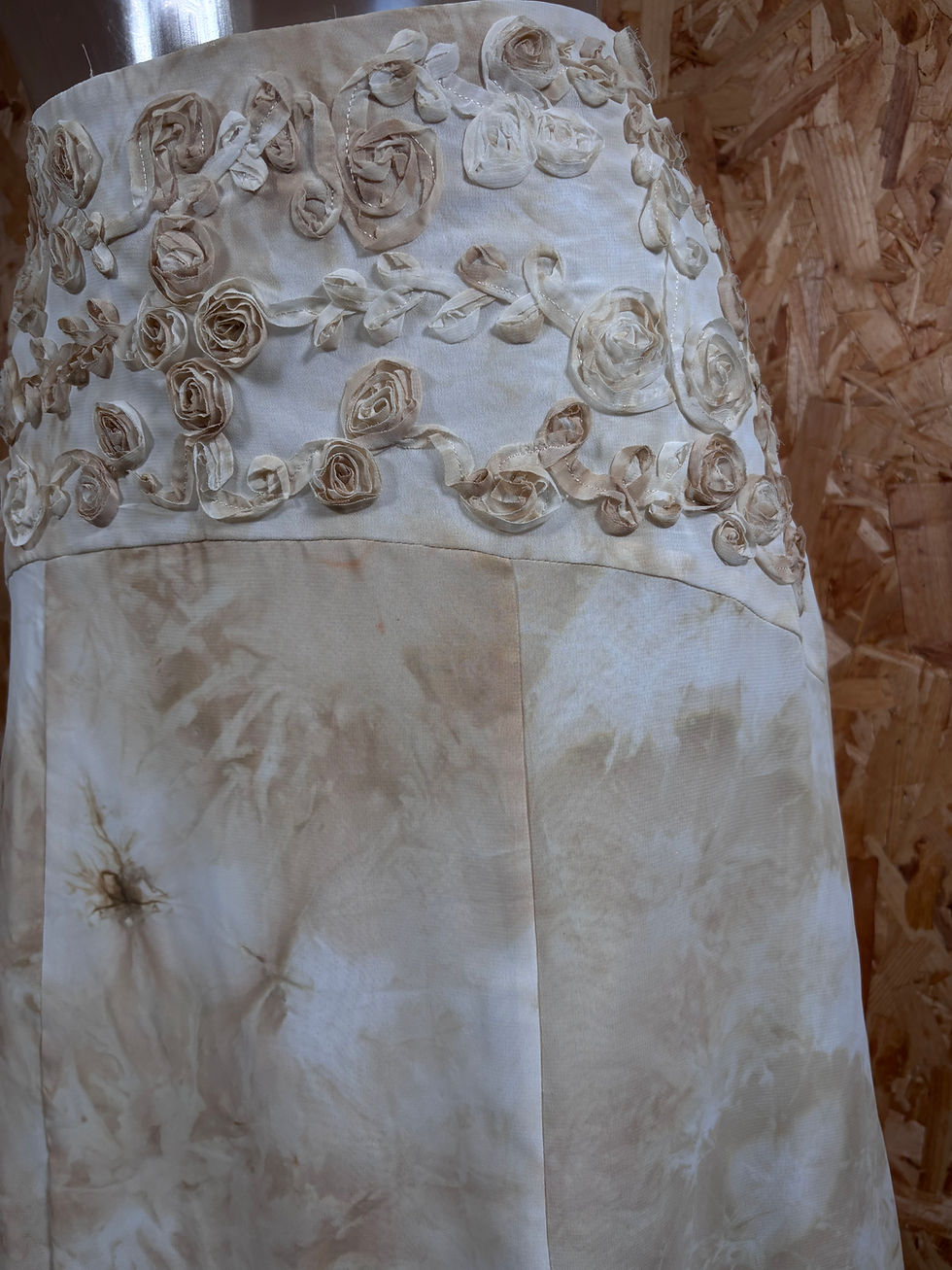 Miniature : Y2K La Chappell asymmetrical printed skirt 