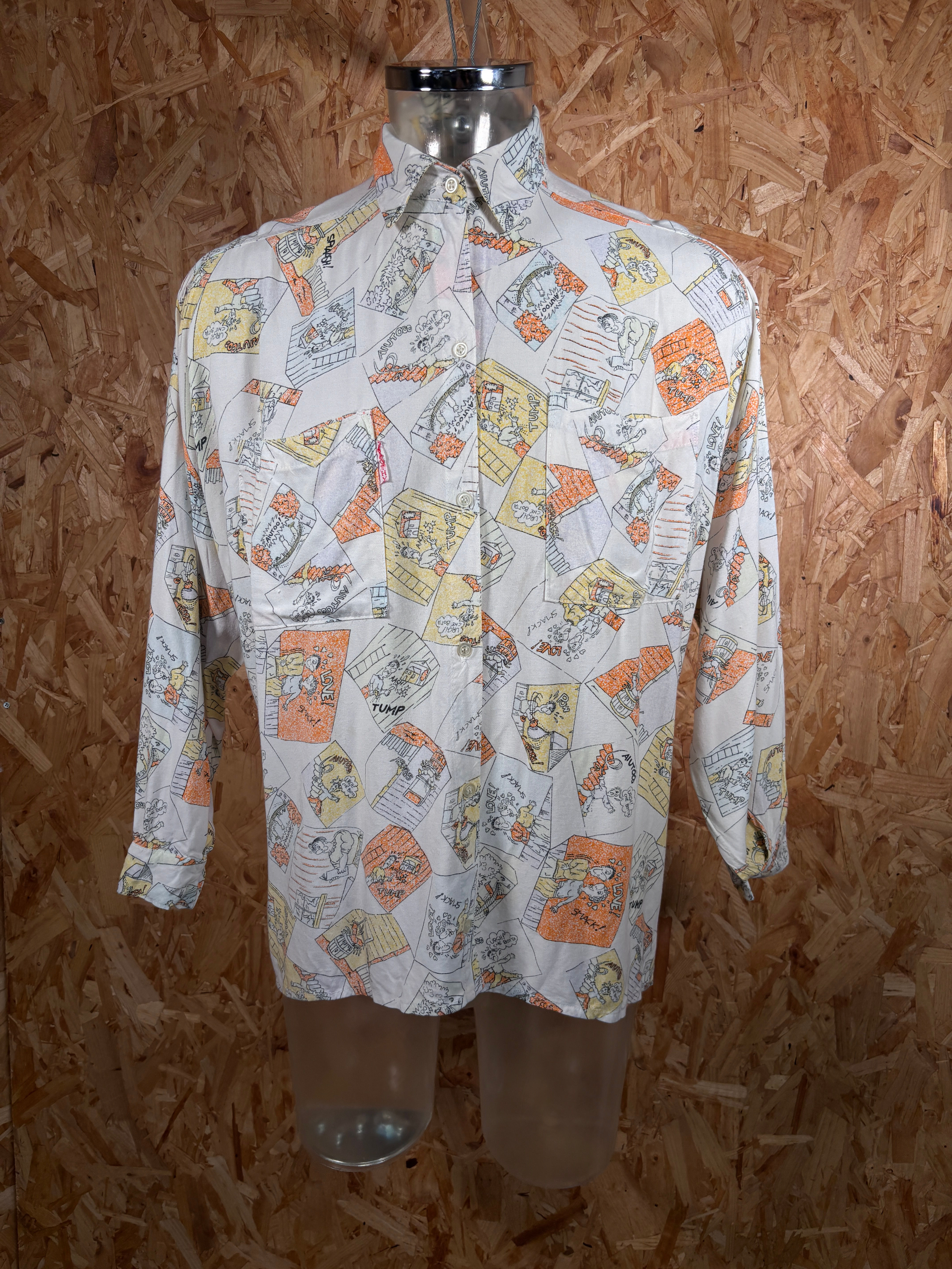 90’s loose fit long sleeve shirt 