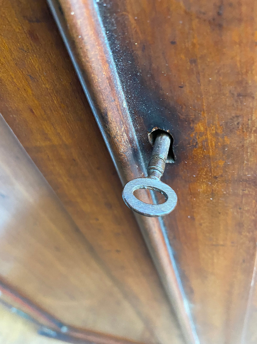 Thumbnail: Antique Victorian 2 Door Mahogany Hall Cupboard, C. 1890