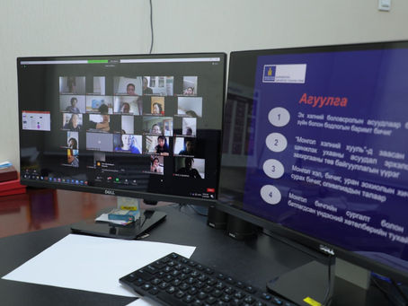 “Intellectual Wisdom-Mongolian Language and Literature” e-training is being organized