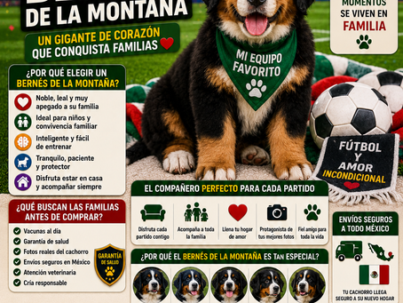 Venta de Cachorros Bernés de la Montaña y Fútbol 2026: Un Gigante de Corazón Que Conquista Familias ⚽🐶🏔️❤️