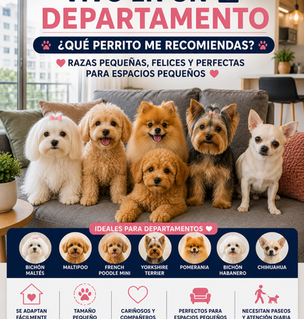 Vivo en un Departamento, ¿Qué Perrito me Recomiendas? Las Mejores Razas para Espacios Pequeños