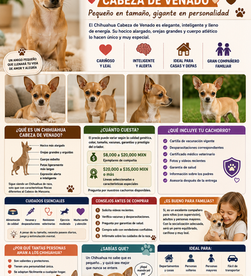 Venta de Cachorros Chihuahua Cabeza de Venado: Precio, Características y Consejos para una Compra Segura