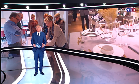 Catherine DUGUET au JT TF1 20h