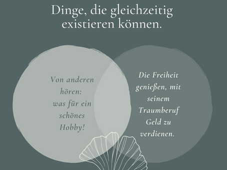 Dinge, die bei Fotografinnen (mit Familie) gleichzeitig existieren können: