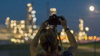 munich photographer Susanne Krauss at work at leuna fabrics