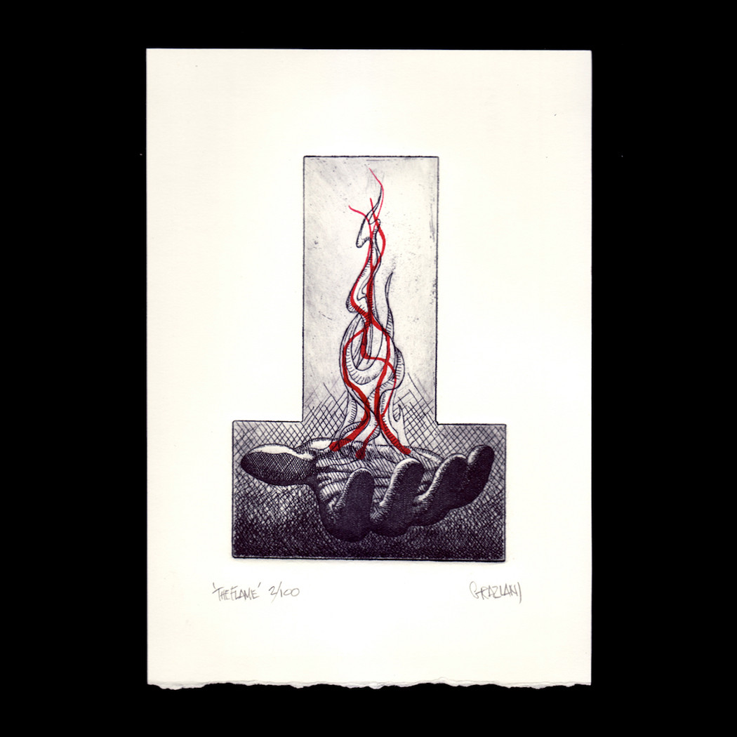 #80 - THE FLAME - 8x7 - 2019