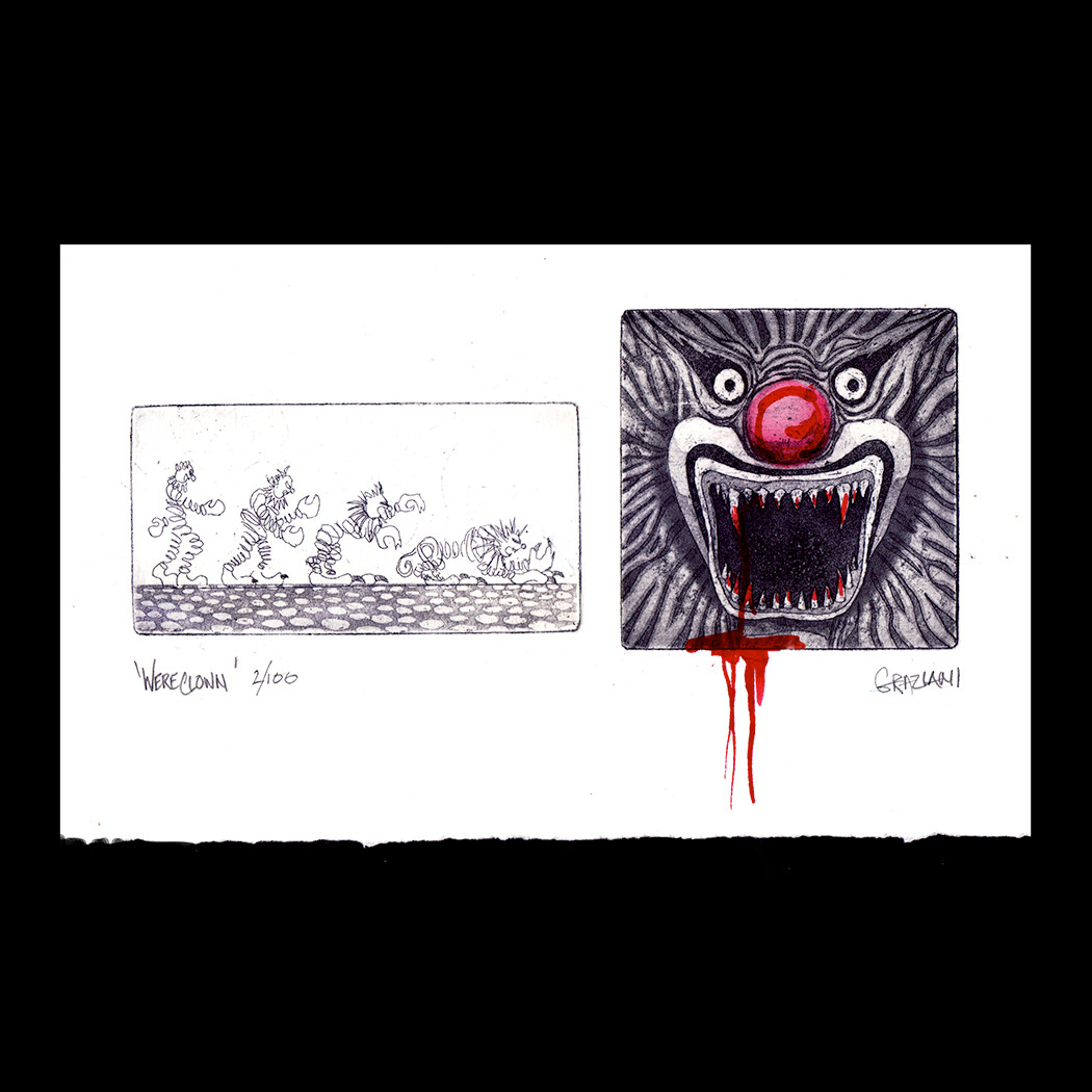#146 - WERECLOWN - 7x10 - 2021
