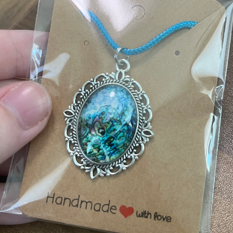 Thumbnail: Victorian Frame Necklace by Mousy Jo