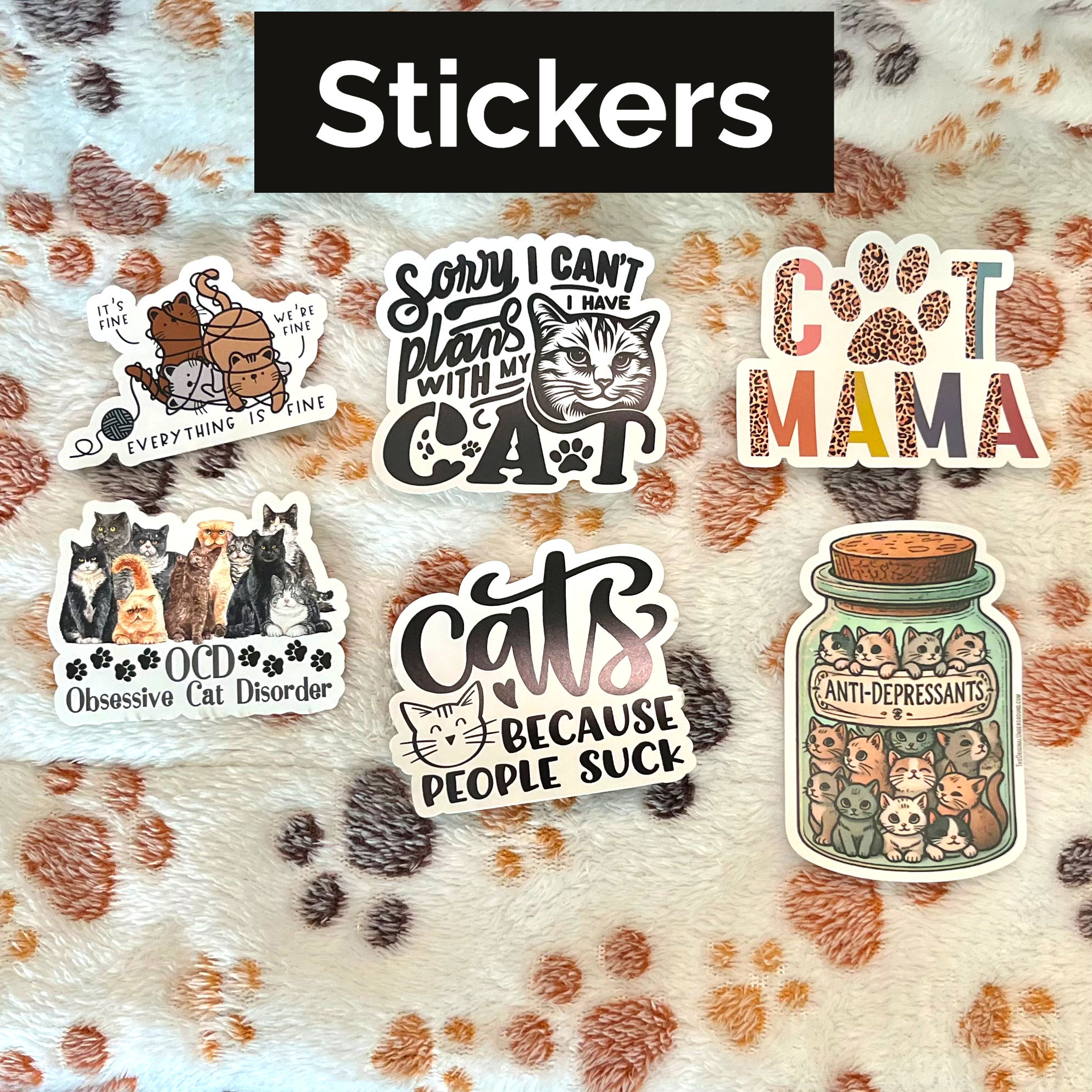2-3" Vinyl Stickers