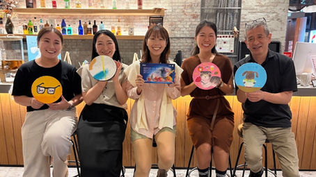 【開催レポート】ビールで乾杯&アート体験!me:rise立川初の「ART BAR」を開催しました
