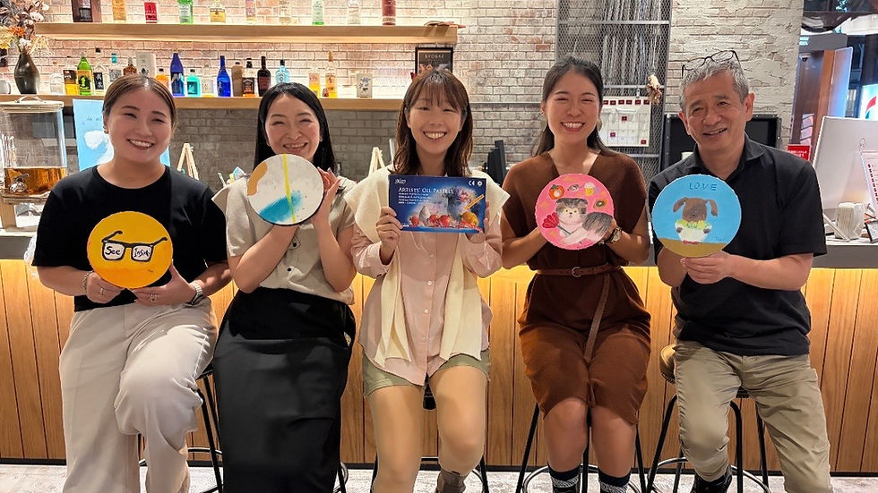 【開催レポート】ビールで乾杯&アート体験!me:rise立川初の「ART BAR」を開催しました