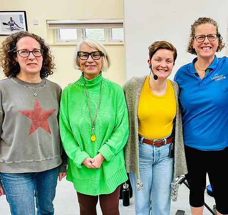 Samson Singers volunteers and staff with Phoebe.jpg