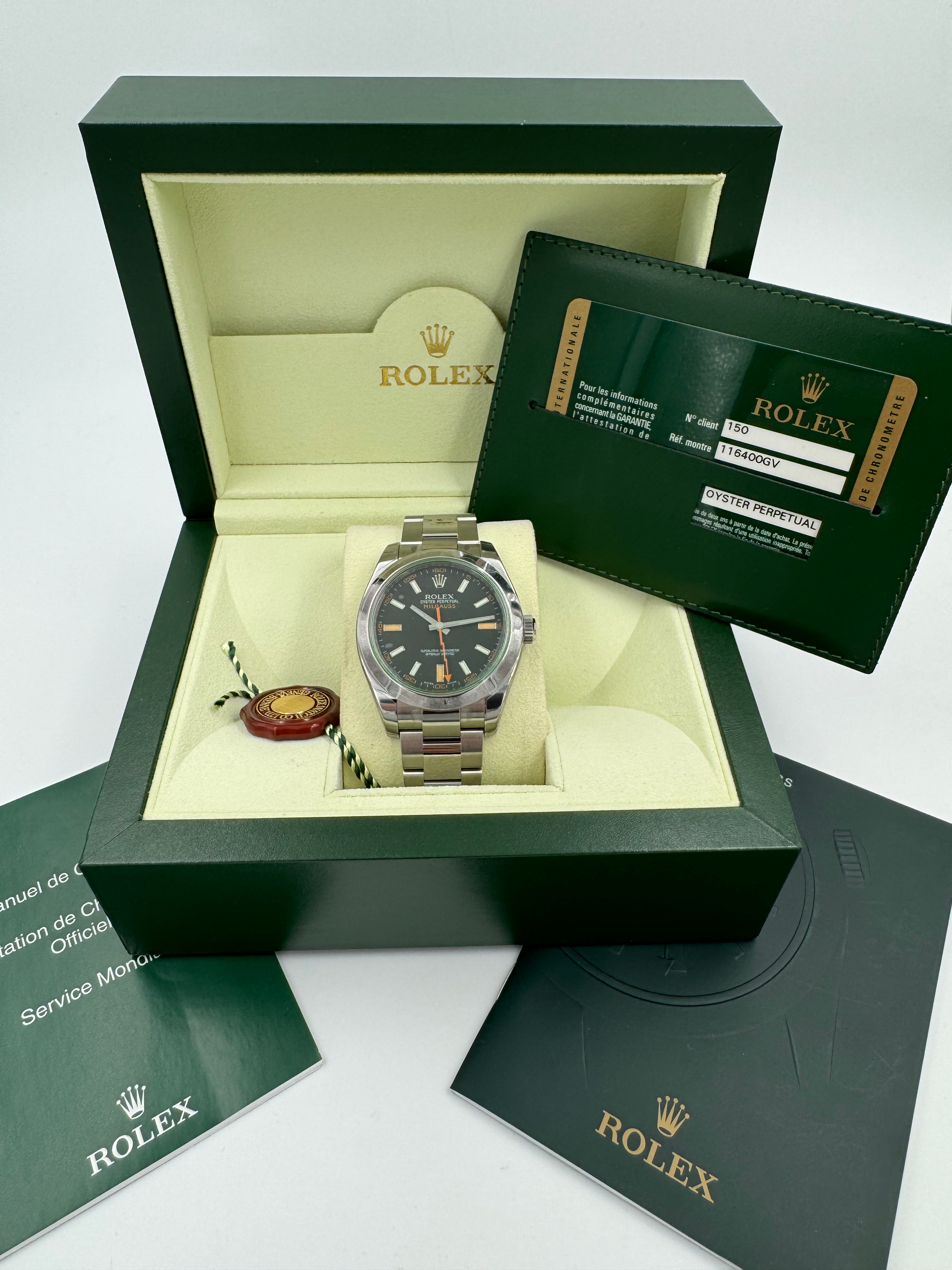 Rolex Millgauss 116400GV