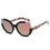 Thumbnail: LENOX | Women Cut-out Round Cat Eye Sunglasses