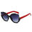 Thumbnail: LENOX | Women Cut-out Round Cat Eye Sunglasses