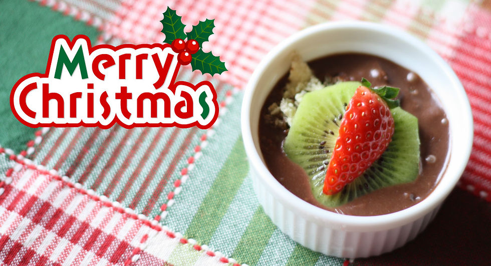 【クリスマス・スイーツ】ヘルシーなのにとっても甘い!クリーミーホットチョコレート