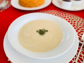 真っ白なクリスマススープ